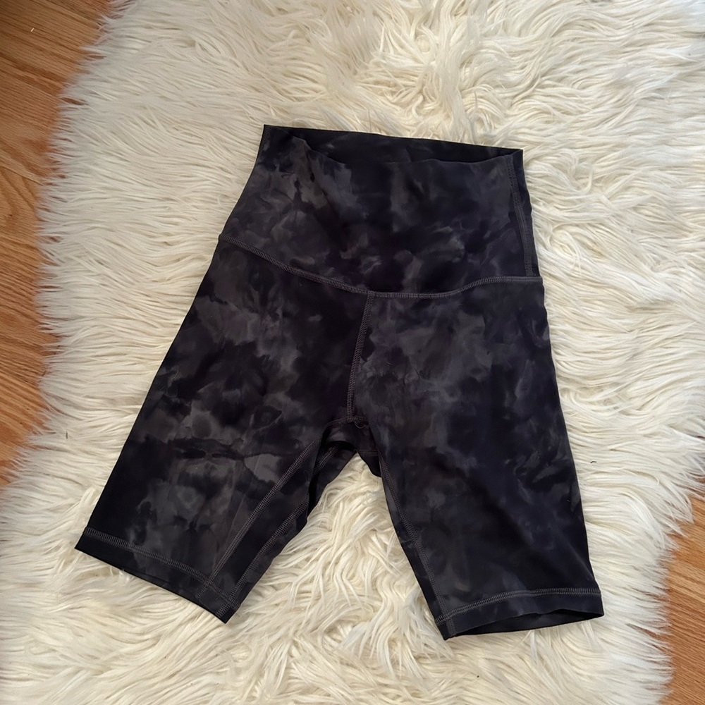 High waisted Align biker shorts